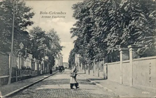 Ak Bois Colombes Hauts de Seine, Avenue Faidherbe