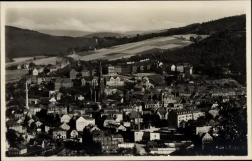 Ak Aue im Erzgebirge Sachsen, Panorama