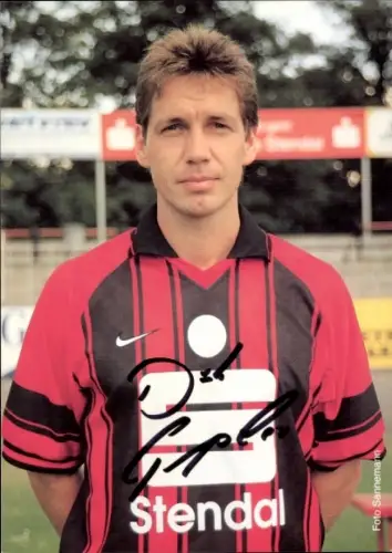 Autogrammkarte Fußballer Dirk Grempler, 1. FC Lok Stendal, Autogramm