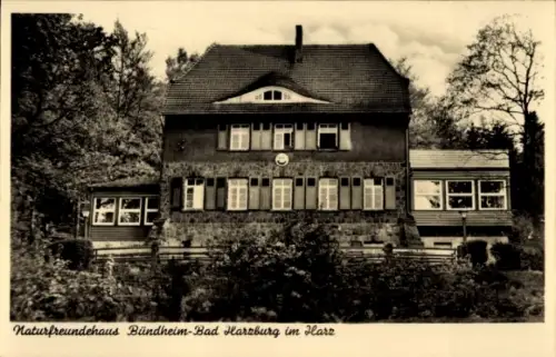 Ak Bündheim Bad Harzburg am Harz, Naturfreundehaus