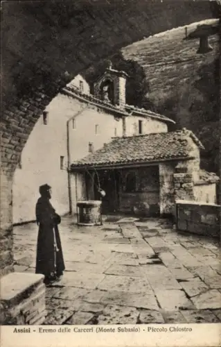 Ak Assisi Umbria,  Eremo delle Carceri, Monte Subasio, Piccolo Chiostro