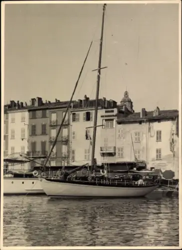 Foto Hafen, Segelboot, Dampfer