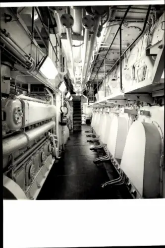 Foto Schiff, Dampfer, Maschinenraum