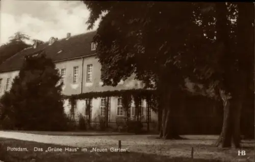 Ak Potsdam, Das Grüne Haus im Neuen Garten