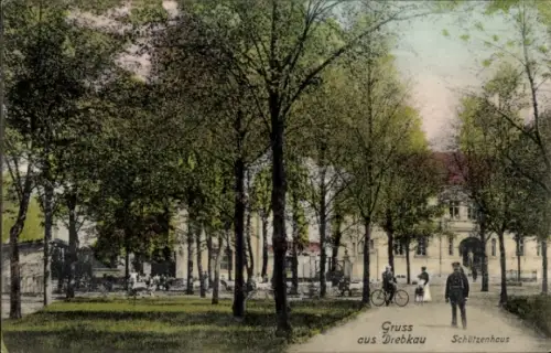Ak Drebkau in der Niederlausitz, Schützenhaus