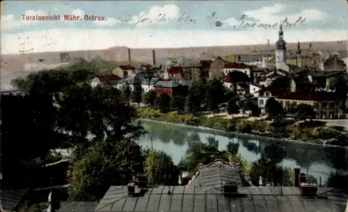 Ak Moravská Ostrava Mährisch Ostrau Region Mährisch Schlesien, Gesamtansicht
