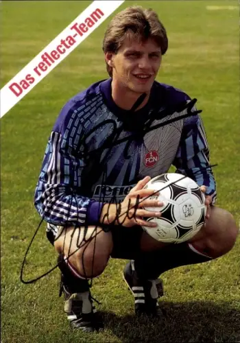 Autogrammkarte Fußballer Stefan Crisan, 1. FC Nürnberg, Autogramm