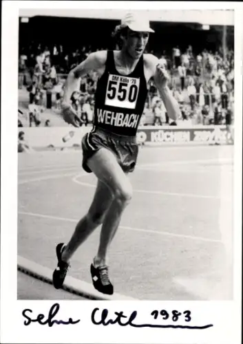 Foto Sportler Jürgen Ortmann?, Autogramm