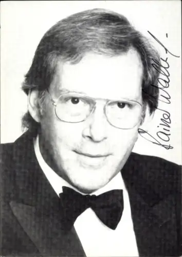 Autogrammkarte Rainer Wallrat, Autogramm