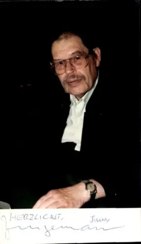 Foto Moderator Jimmy Jungermann, Portrait, Autogramm
