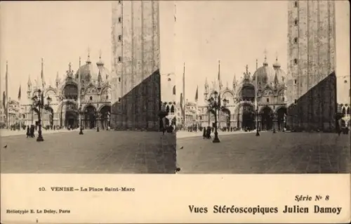 Stereo Ak Venise Doubs, La place Saint Marc