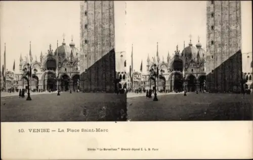 Stereo Ak Venise Doubs, La place Saint Marc