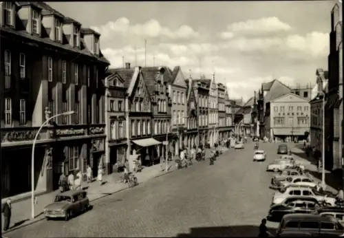 Ak Güstrow in Mecklenburg, Markt
