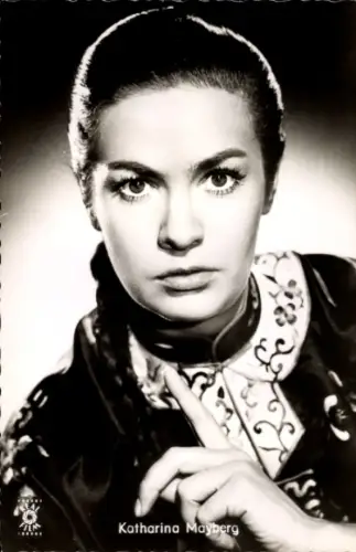 Ak Schauspielerin Katharina Mayberg, Portrait, Film Dr. Crippen lebt