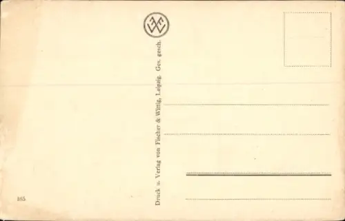 Ak Leipzig, altes Rathaus