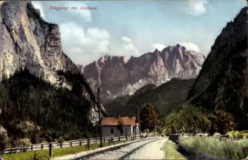 Ak Gesäuse Steiermark, Eingang