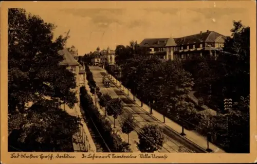 Ak Dresden Weißer Hirsch, Dr. Lahmanns Sanatorium