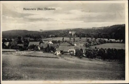 Ak Bärenstein Altenberg Osterzgebirge, Teilansicht