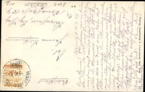 Ak Scharnitz in Tirol, Panorama