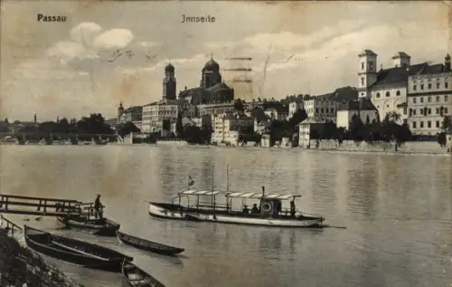 Ak Passau in Niederbayern, Innseite