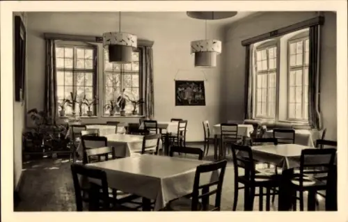 Ak Salzelmen Schönebeck an der Elbe, Julius Schniewindhaus, Tagungsraum