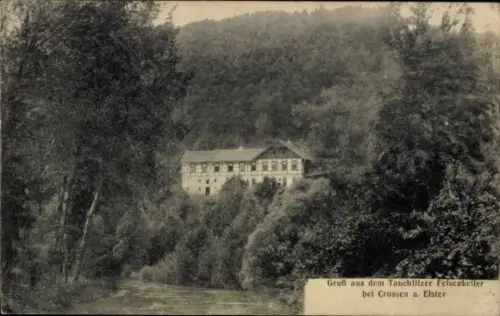 Ak Tauchlitz Crossen an der Weißen Elster Thüringen,  bei Crossen a. Elster
