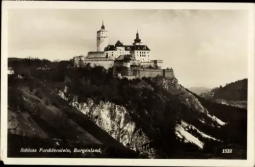 Ak Forchtenstein Burgenland Österreich, Schloss Forchtenstein,  1533