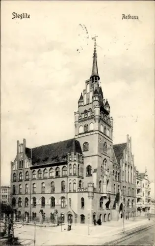 Ak Berlin Steglitz, Rathaus