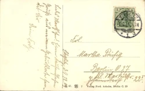 Ak Berlin Steglitz, Rathaus