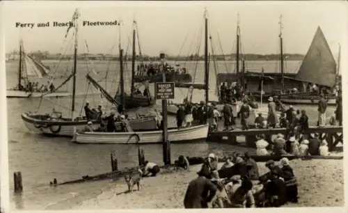 PC Fleetwood, North West England, Ferry, Beach