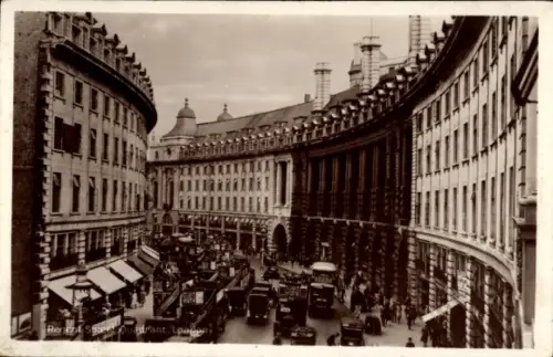 Ak London City England, Regent Street