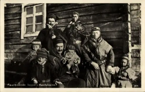 Ak Kautokeino Norwegen, Fastboende lapper