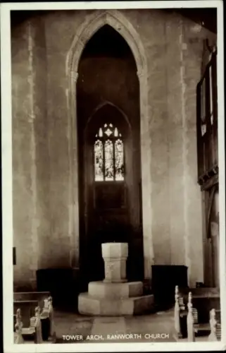 PC Ranworth England, Church, Tower Arch