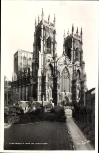 Ak York Yorkshire England, York Minster