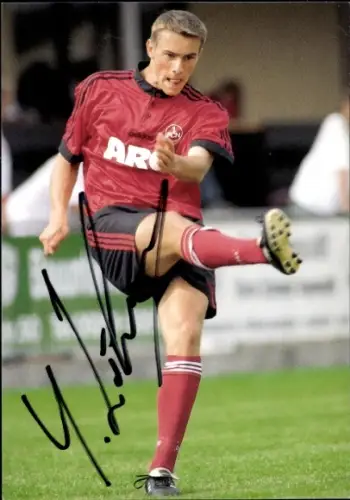 Autogrammkarte Fußballer Sven Löhner, 1. FC Nürnberg, Autogramm