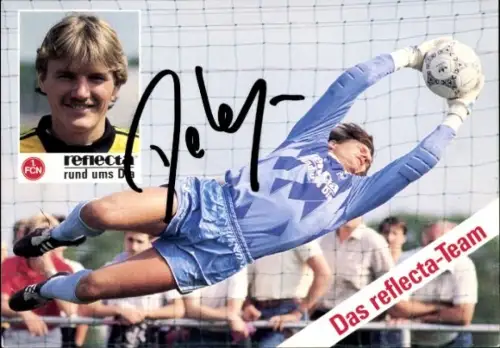 Autogrammkarte Fußballer Robert Dekeyser, 1. FC Nürnberg, Autogramm