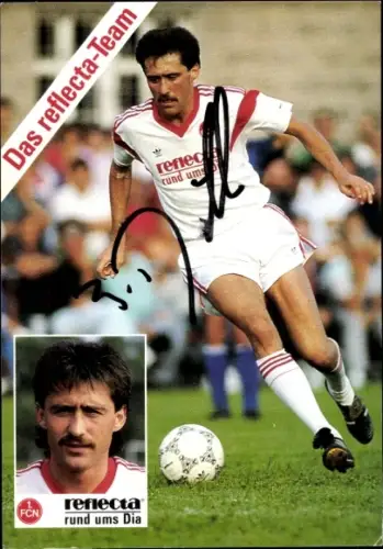 Autogrammkarte Fußballer Jörg Dittwar, 1. FC Nürnberg, Autogramm
