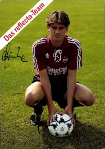 Autogrammkarte Fußballer Steffen Binke, 1. FC Nürnberg, Autogramm
