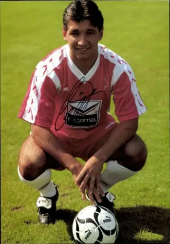 Autogrammkarte Fußballer Sascha Licht, 1. FC Nürnberg, Autogramm