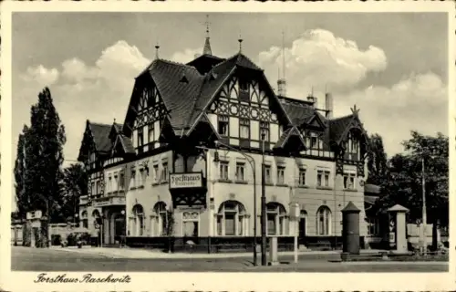 Ak Raschwitz Markkleeberg in Sachsen, Forsthaus