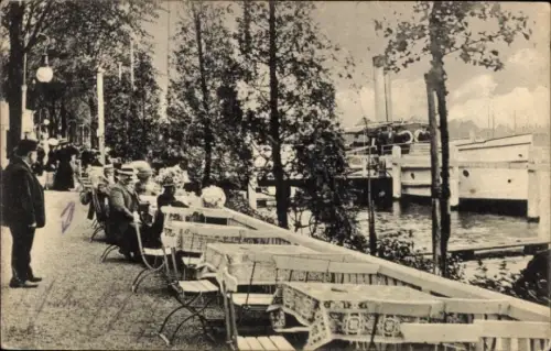 Ak Berlin Treptow Niederschöneweide, Grand Restaurant Kyffhäuser, Inh. R. Tismer