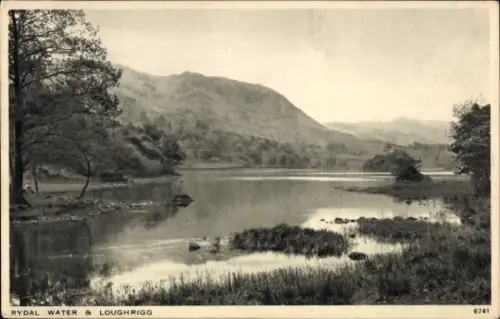 Ak Cumbria England, Loughrigg, Rydal Water