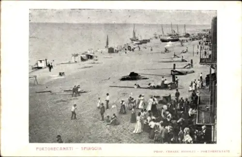 Ak Porto Recanati Marche, Strand