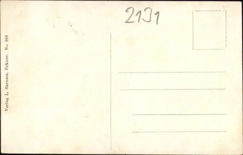 Ak Grünheide in der Mark, Straßenpartie im Ort