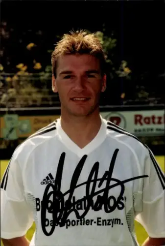 Autogrammkarte Fußballer Dirk de Wit, SV 07 Elversberg, Autogramm