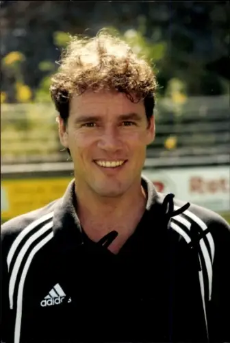 Autogrammkarte Co Trainer von SV 07 Elversberg, Autogramm