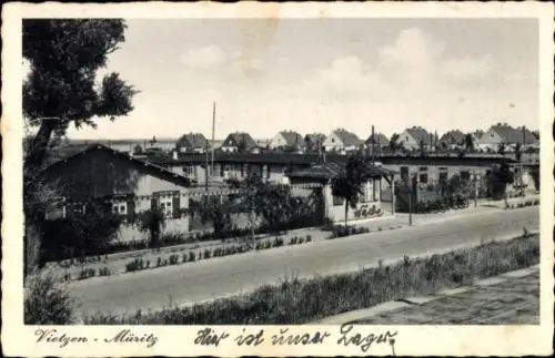 Ak Vietzen Rechlin an der Müritz, Gesamtansicht