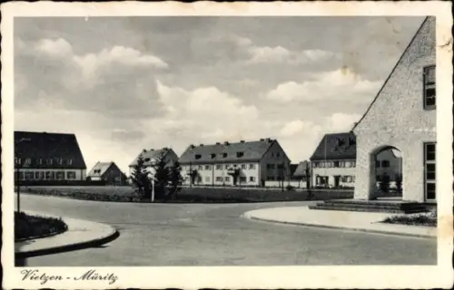 Ak Vietzen Lärz b. Rechlin, Wohnsiedlung, 1940