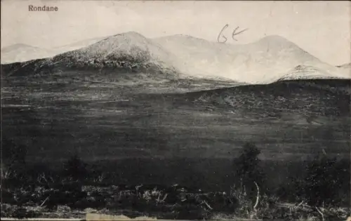 Ak Rondane Norwegen, Panorama