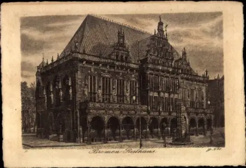 Ak Bremen, Rathaus